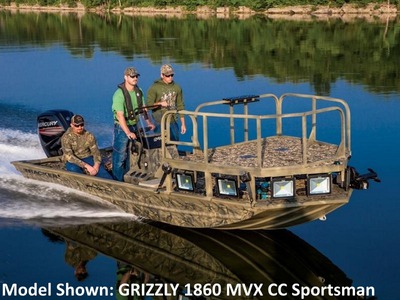 2015 TRACKER BOATS GRIZZLY 1654 MVX Sportsman