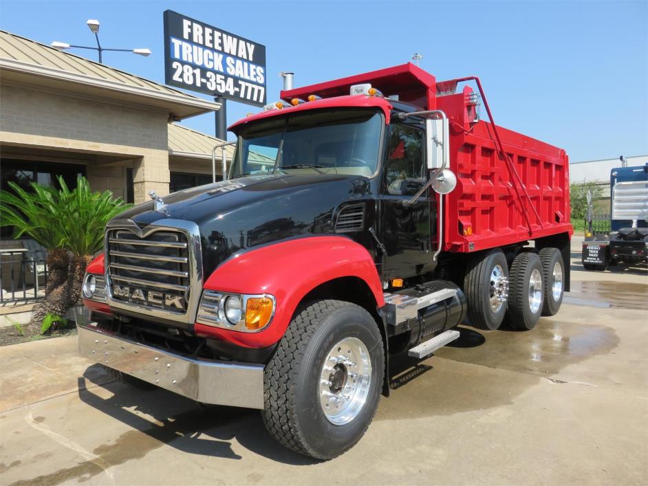 2007 Mack Granite Cv713  Dump Truck