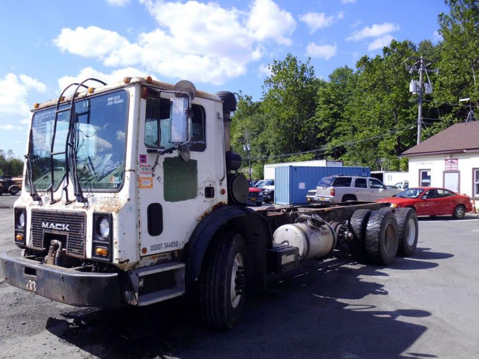 2003 Mack Mr 688s  Cab Chassis