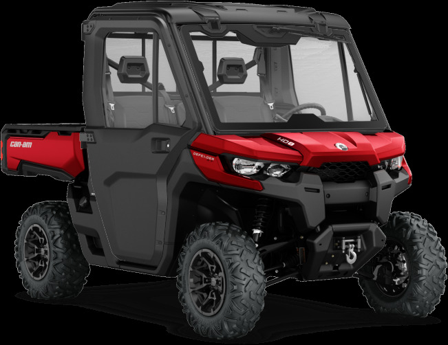 2017 Can-Am Defender Xt Cab Hd8 Red