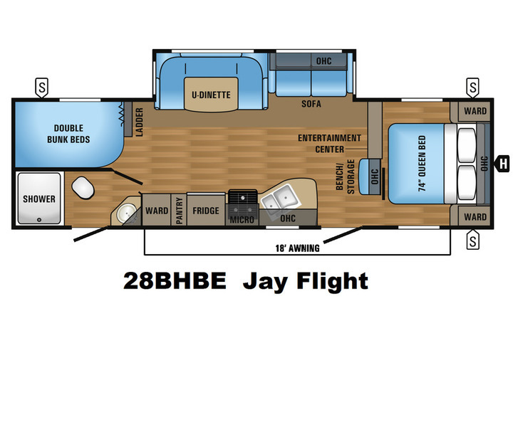 2017 Jayco Jay Flight 28BHBE