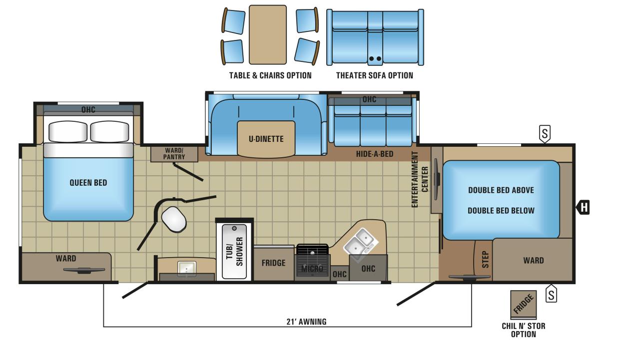 2017 Jayco White Hawk 31BHBS