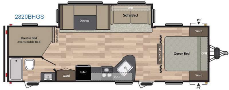 2017 Keystone Rv Summerland 2820BHGS