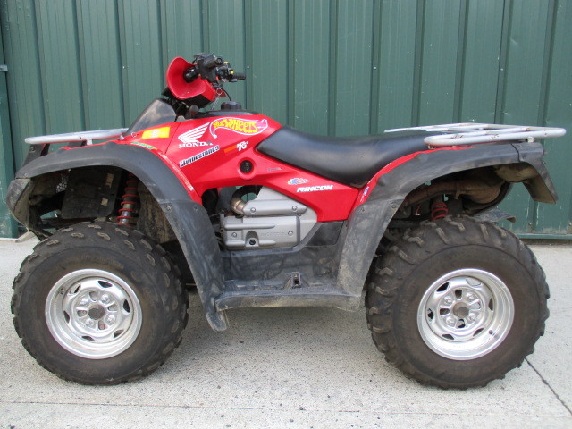 2003 Honda RINCON 650 WITH SKID PLATES AND MOR