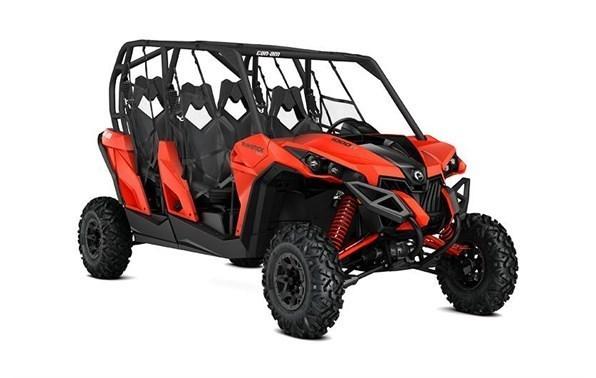 2016 Can-Am Maverick MAX DPS 1000R - Can-Am Red
