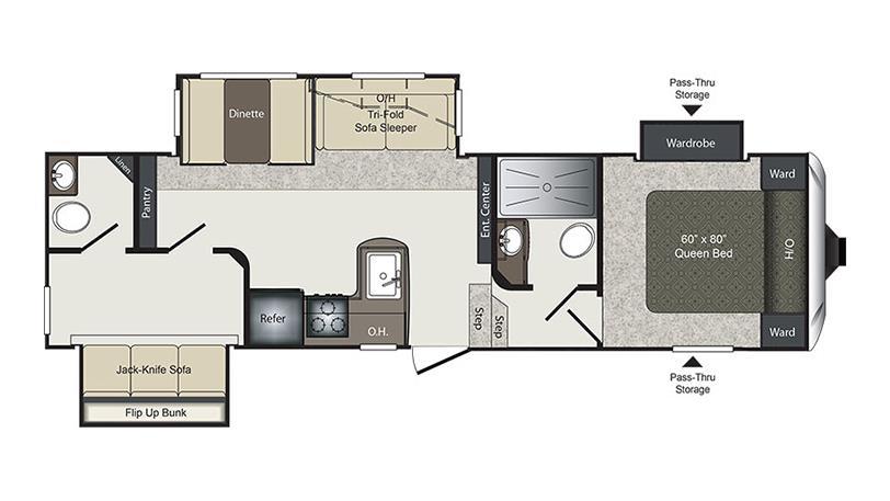 2017 Keystone Laredo Super Lite 293SBH