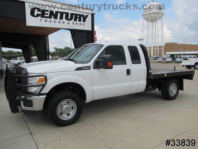 2014 Ford F250 4x4  Flatbed Truck