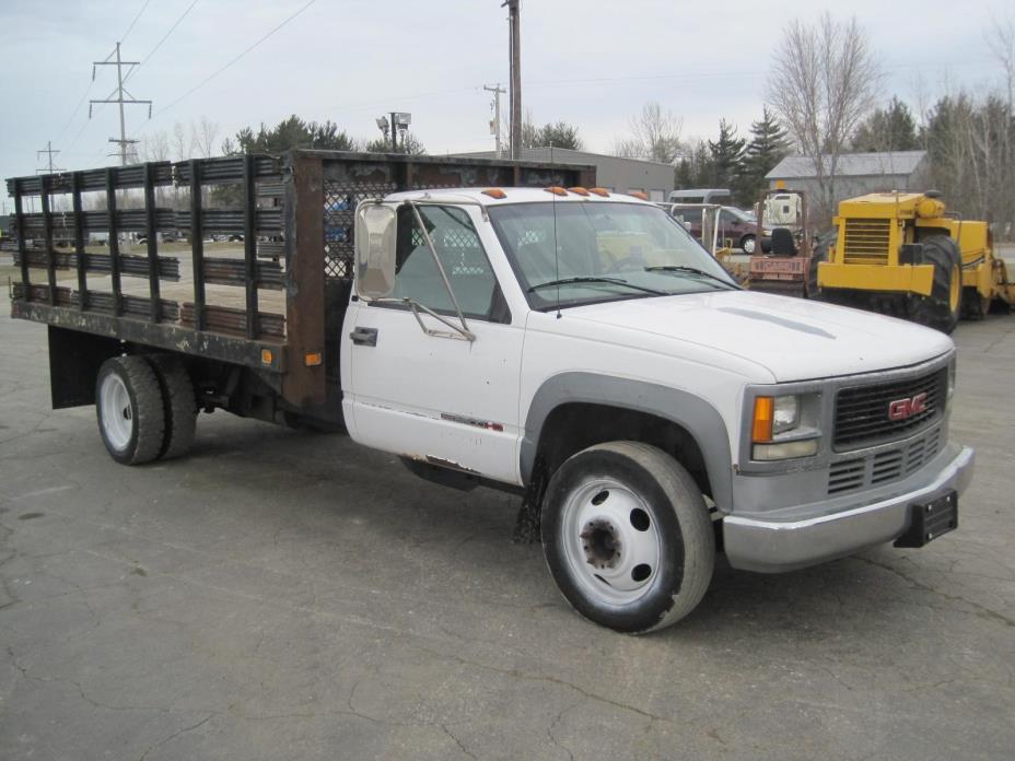 1999 Gmc 3500hd  Flatbed Truck