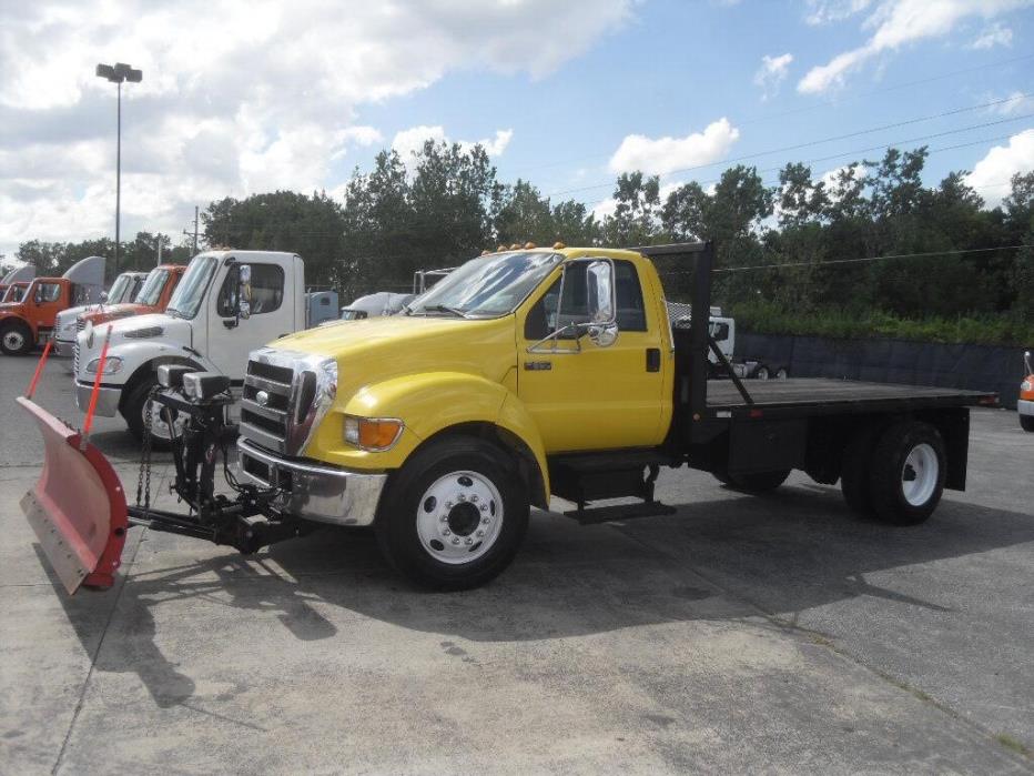 2007 Ford F650  Flatbed Truck