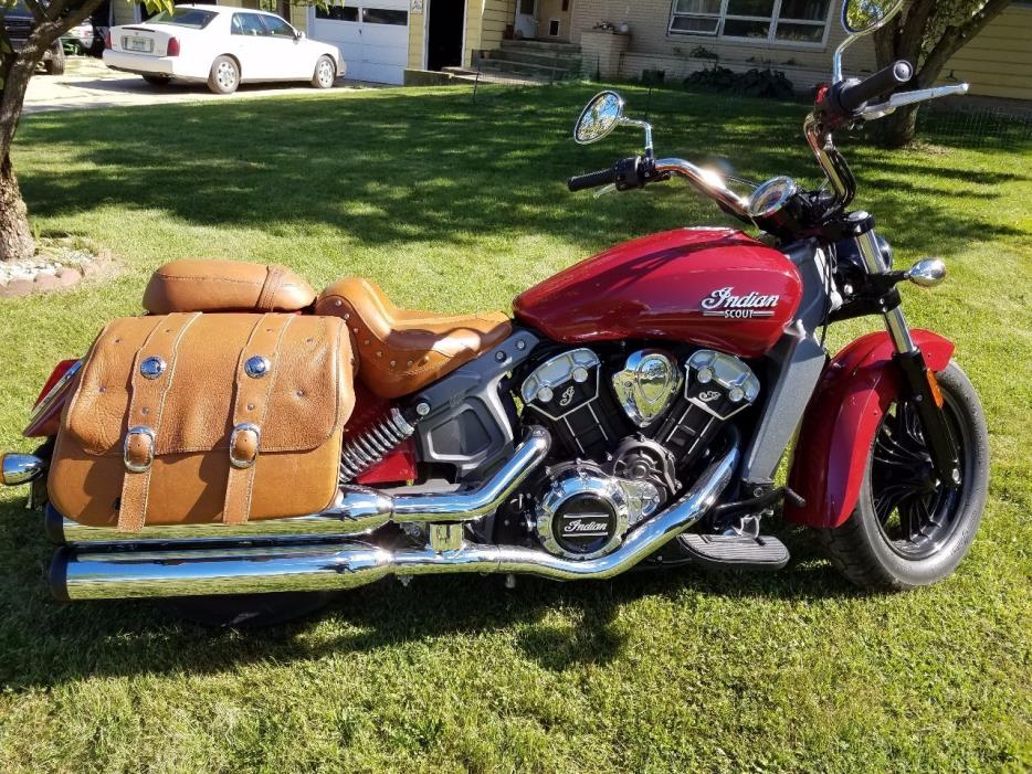 2016 Indian Springfield Indian Red