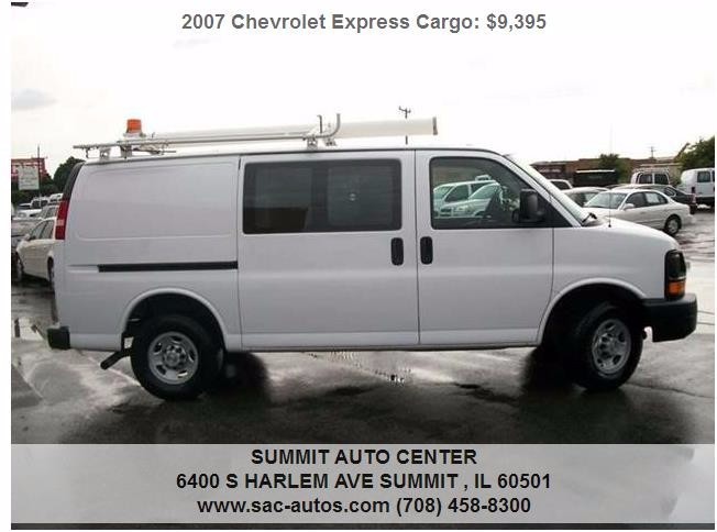 2007 Chevrolet Express 2500  Cargo Van