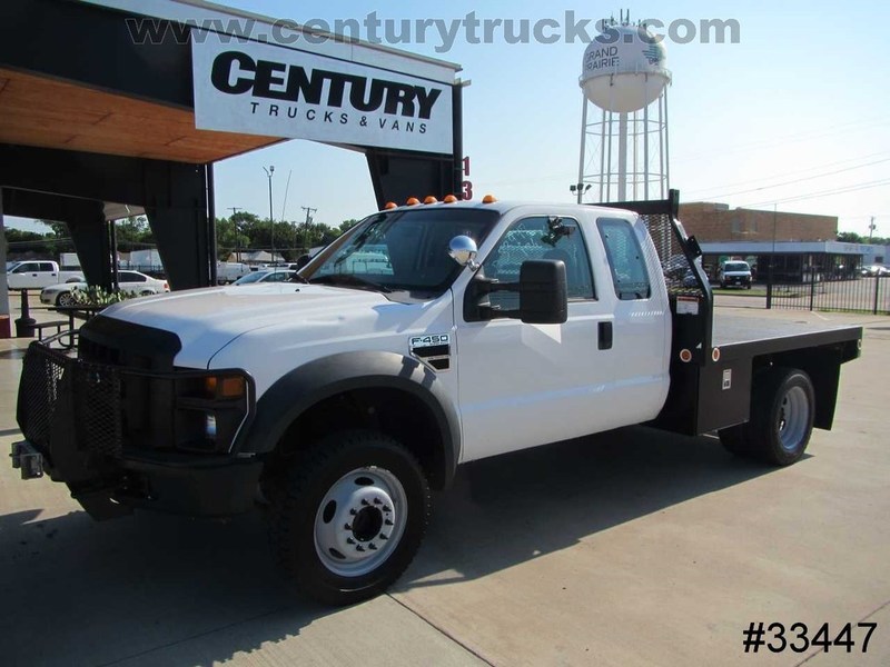 2009 Ford F450 4x4  Flatbed Truck