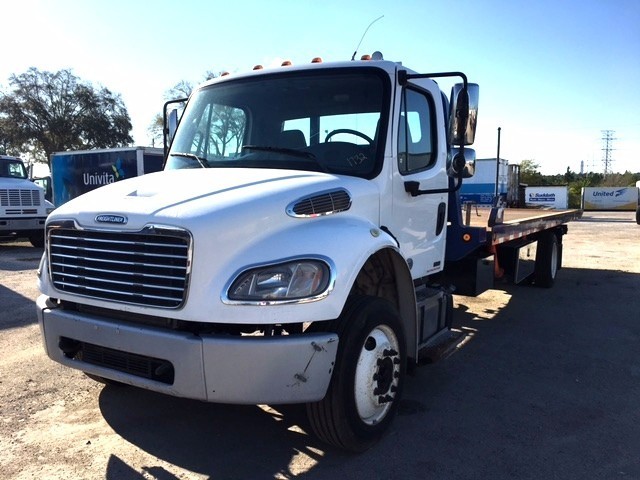 2012 Freightliner Business Class M2 106  Rollback Tow Truck