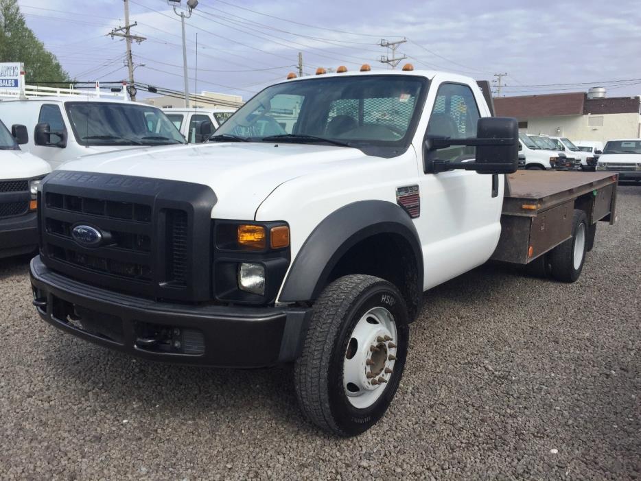 2008 Ford F550  Flatbed Truck