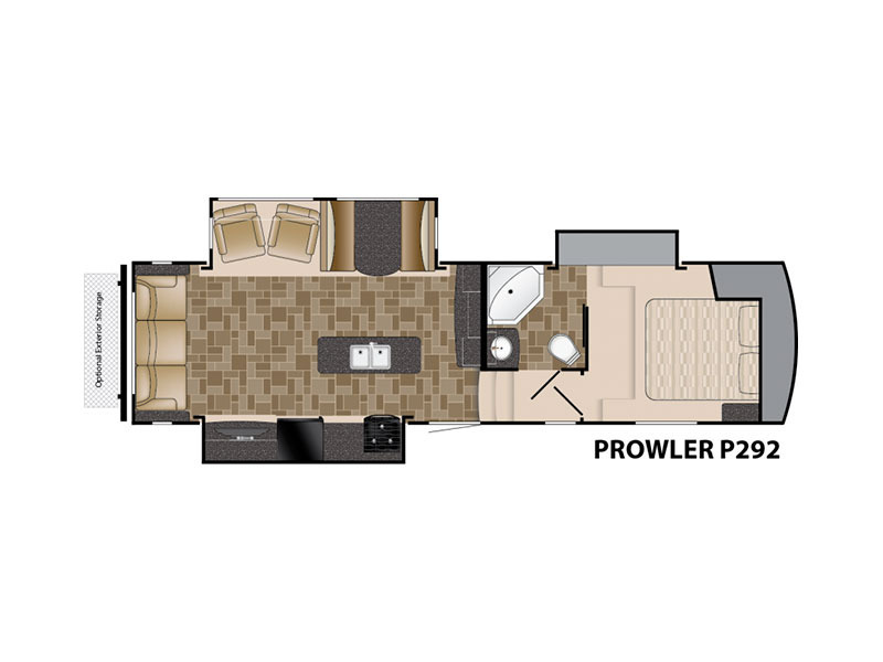 2016 Heartland Prowler Fifth Wheels P292