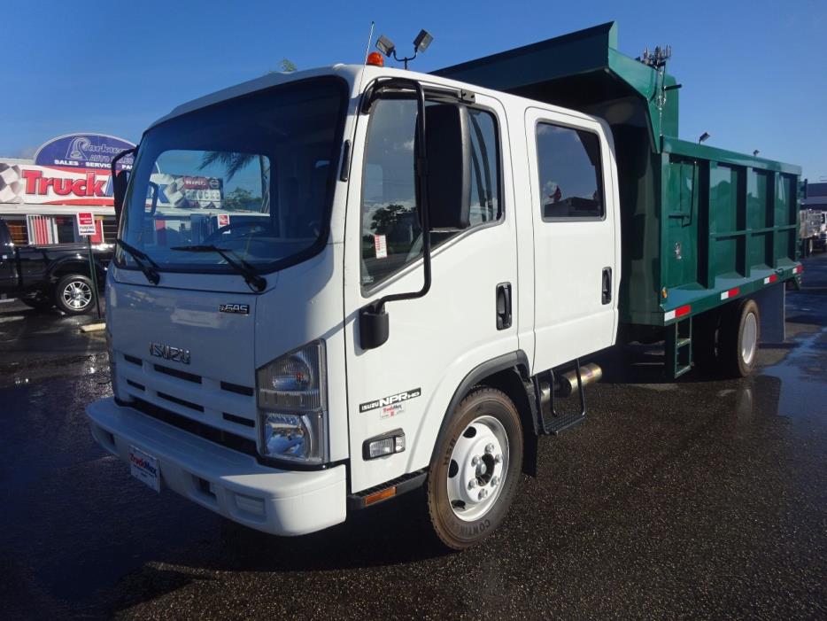 2014 Isuzu Npr Hd  Dump Truck