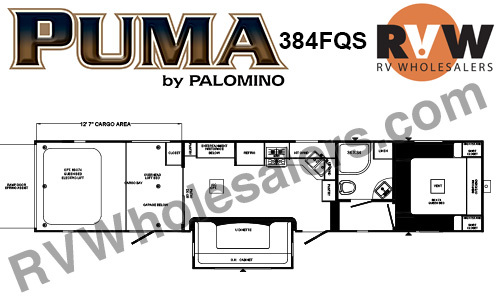 2017 Palomino Puma 384FQS