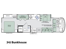 2017 Thor Motor Coach Windsport 34J Bunkhouse