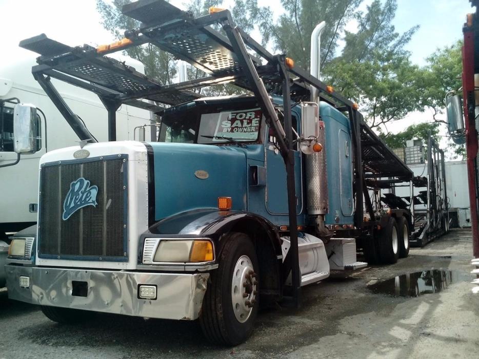 1997 Peterbilt 377  Car Carrier