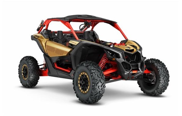 2017 Can-Am Maverick X3 X rs - Gold & Can-Am Red