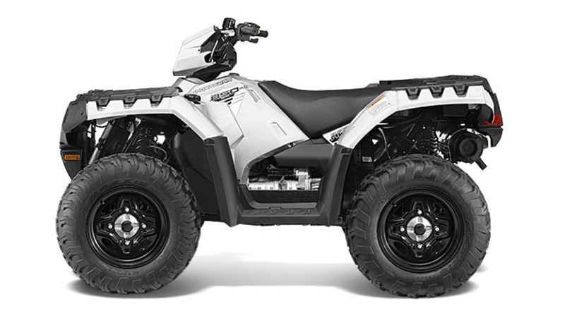 2015 Polaris Sportsman 850 White Lightning