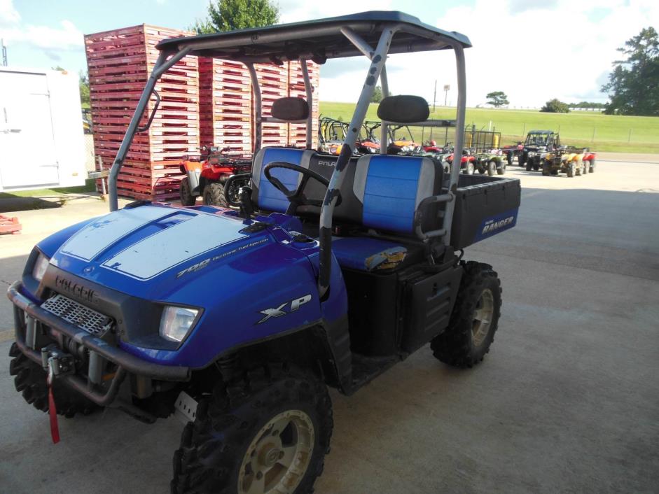 2008 Polaris Ranger XP Supersonic Blue Rally Limited Edition