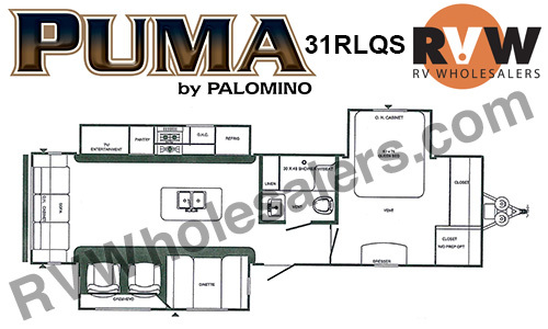 2017 Palomino Puma 31RLQS