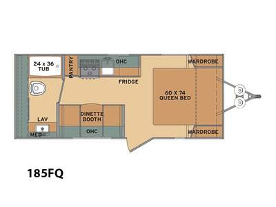 2016 Shasta Flyte 185FQ