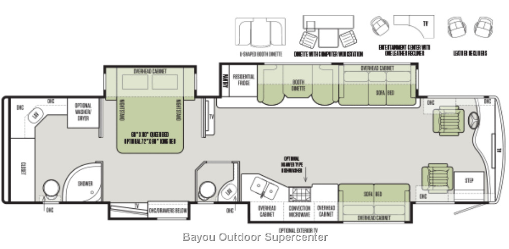 2017 Tiffin Motorhomes Phaeton 40 AH (Vintage Interior/White Ma