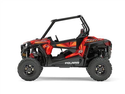 2017 Polaris RZR S 1000 EPS Indy Red