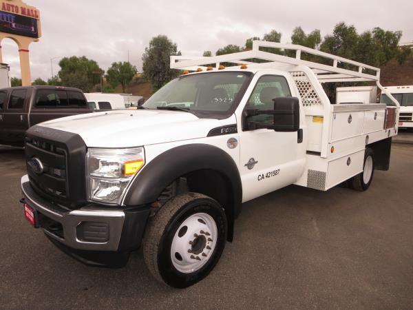 2012 Ford F450 Dsl  Contractor Body Only