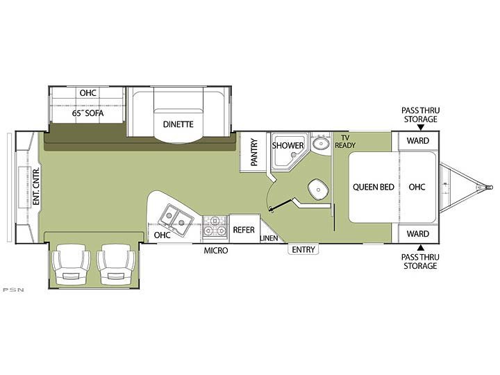 2011 Coachmen Freedom Express 296REDS