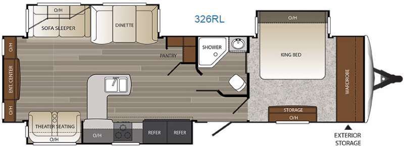 2016 Keystone Rv Outback 326RL