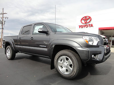 Toyota : Tacoma TRD Sport Double Cab LB V6 Tow Package 4x4 4WD New 2015 Tacoma Double Cab 4x4 Long Bed V6 TRD Sport Hood Scoop Magnetic Gray
