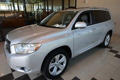 Toyota : Highlander Limited 4 wd navigation backup camera dvd leather moon roof cold weather package
