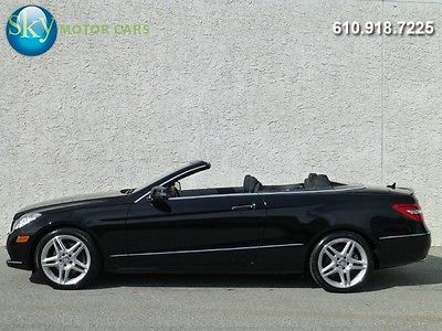 Mercedes-Benz : E-Class E350 66 595 msrp convertible p 1 premium pkg appearance pkg navi