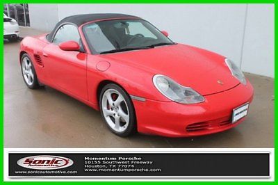 Porsche : Boxster S 2003 porsche boxster s 71 k miles manual leather 1 owner clean carfax must see
