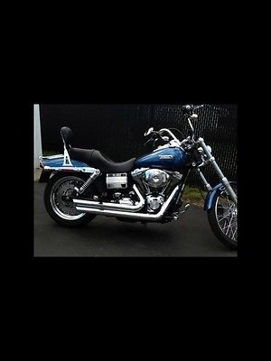 Harley-Davidson : Dyna 2006 hd dyna wide glide 36 k miles new tires vance and hines pipes sissy bar