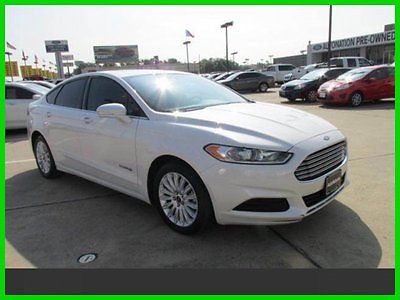 Ford : Fusion SE Hybrid 1-OWNER, CLOTH, MOONROOF, FORD Certified 2013 ford fusion hybrid se 1 owner cloth power moonroof ford certified cpo