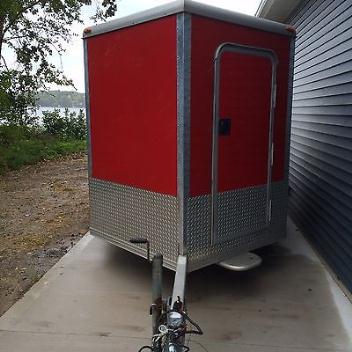 All Aluminum Enclosed Trailer Motorcycle / Utility 13ft