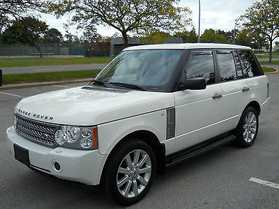 Land Rover : Range Rover SC SUPERCHARGED 42K MILES  08 range rover white navy sc supercharged 2008