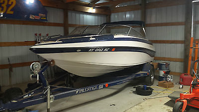 2005 Crownline 180BR - **ONLY 34.5 hours** - Blue and White