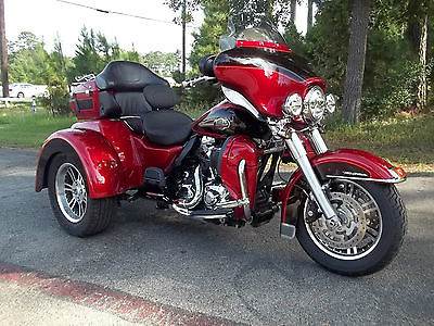 Harley-Davidson : Touring 2012 harley davidson triglide trike ultra classic two tone many upgrades clean