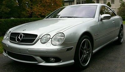 Mercedes-Benz : CL-Class Black Nappa AMG Leather  2005 mercedes cl 65 amg parktronic keyless go 6.0 l v 12 biturbo 186 k msrp mint nr
