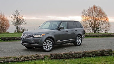 Land Rover : Range Rover HSE LIKE NEW, 3,000 MIles, Corris Grey Exterior, Black Interior, Clean CarFax