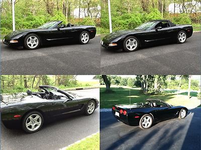 Chevrolet : Corvette Convertible 1998 chevrolet corvette convertible black black black