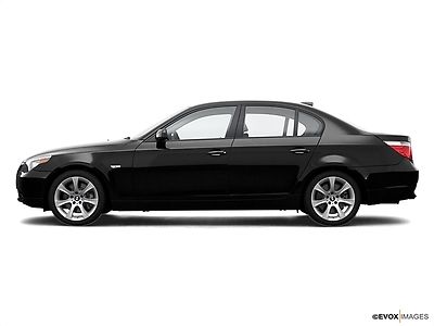 BMW : 5-Series 530i 530 i 5 series 4 dr sedan automatic gasoline 3.0 l straight 6 cyl engine jet black