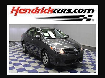 Toyota : Corolla 4dr Sedan Automatic LE ONE OWNER HENDRICK CERTIFIED WARRANTY AUTOMATIC CLOTH AUX AUDIO INPUT CD PLAYER