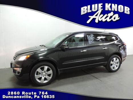 Chevrolet : Traverse LTZ financing awd moon roof leather heated/cooled seats 3rd row backup camera alloys