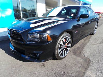 Dodge : Charger 4dr Sedan SRT8 RWD 2012 dodge charger srt 8 v 8 black navigation moonroof rear camera blind spot h k